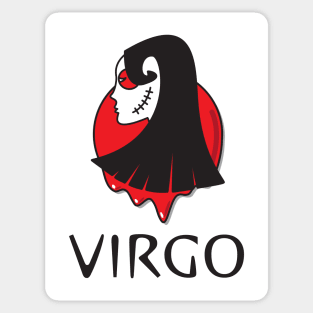 Virgo HORRORscope Sticker